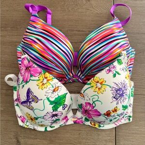 Victoria’s Secret plunge bra bundle 32DD